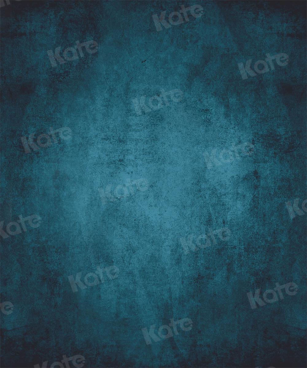 Kate 抽象的な 青 ファインアート 肖像画 背景 写真撮影用
