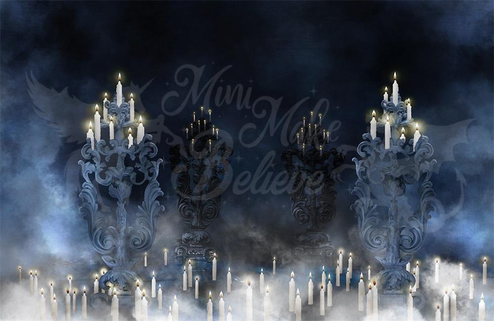 Kate写真撮影のためのハロウィーンオペラファントムナイトミュージックの背景by Mini MakeBelieve