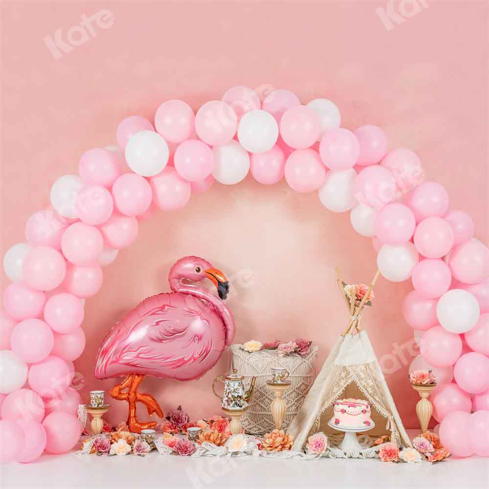 Kate誕生日レインボーアーチ背景アフタヌーンティーEmetselchデザイン