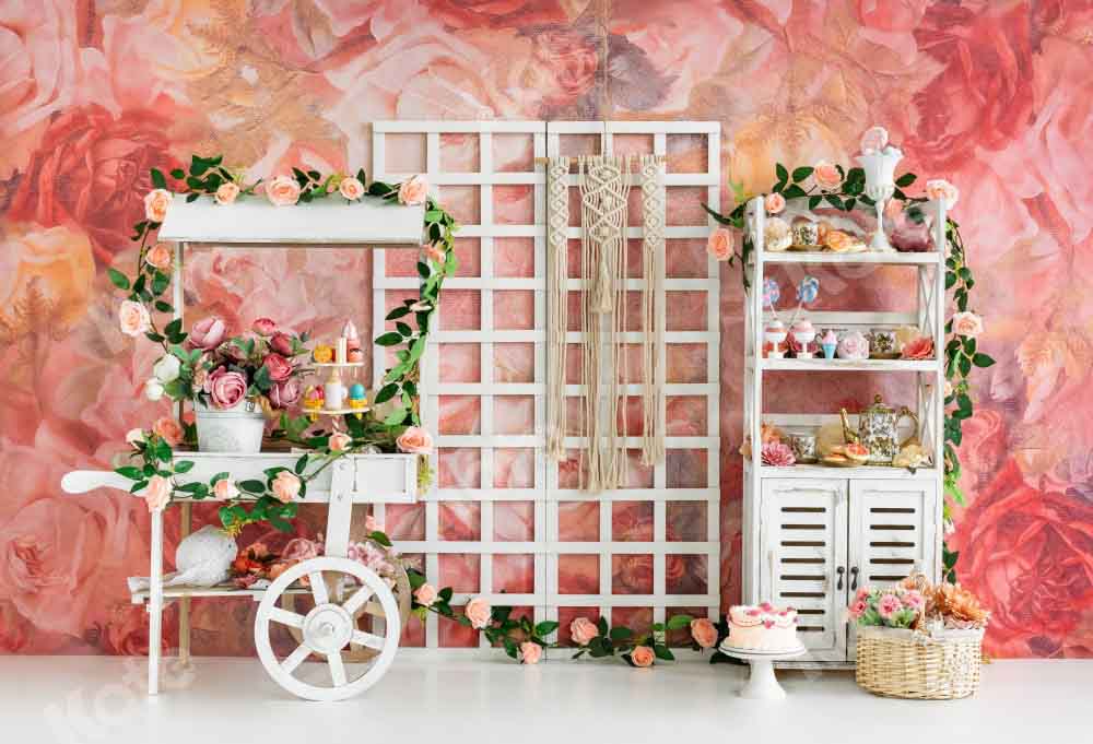 Kate母の日花背景部屋の誕生日Emetselchデザイン