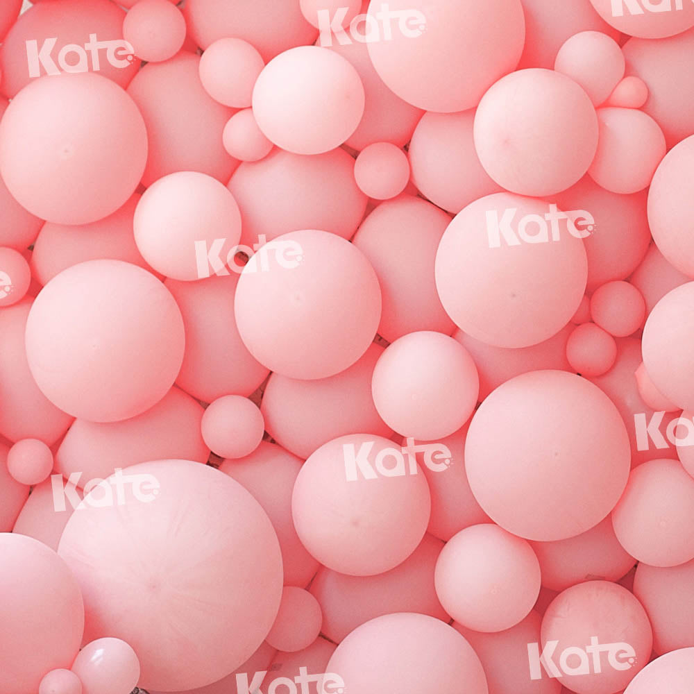 Kateピンクの活力バルーンの背景Chain Photography
