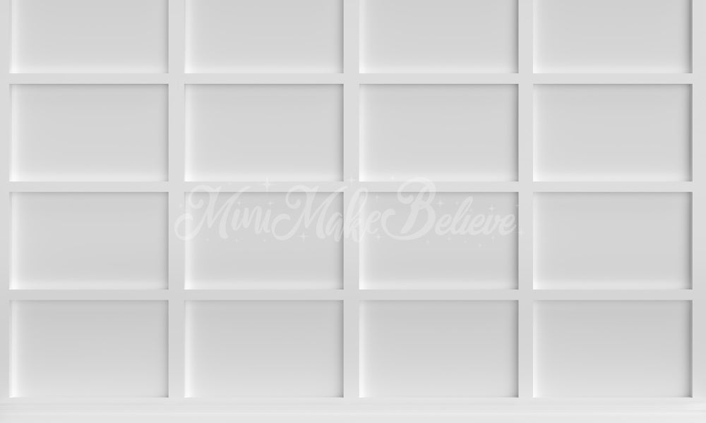 Kateエレガントなウェインスコットの壁の背景の肖像画マタニティMini MakeBelieve設計