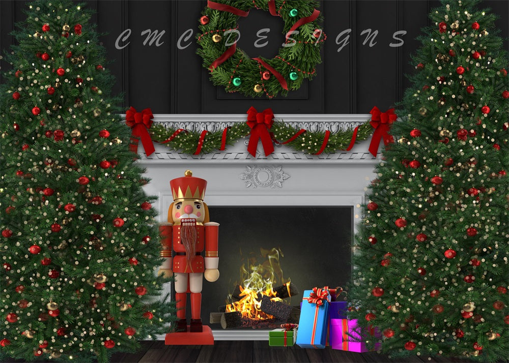 Kate居心地の良いクリスマスの背景Candice Compton