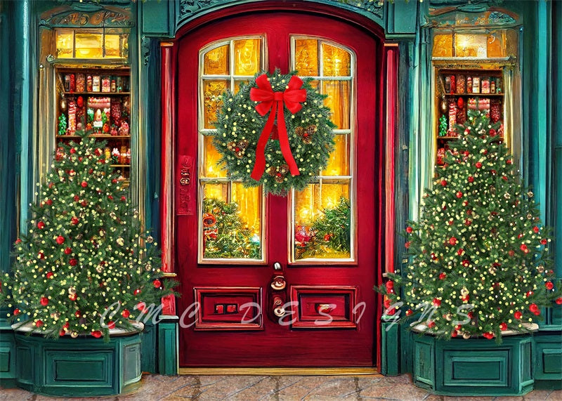 Kateクリスマスショップの背景デザイナーCandice Compton