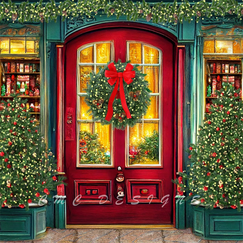 Kateクリスマスショップの背景デザイナーCandice Compton