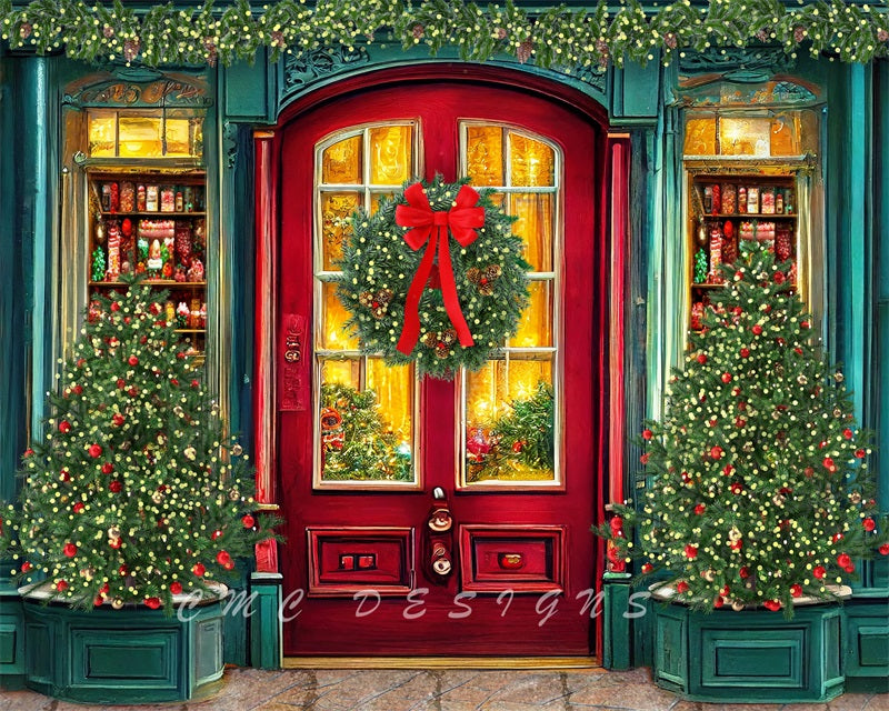 Kateクリスマスショップの背景デザイナーCandice Compton