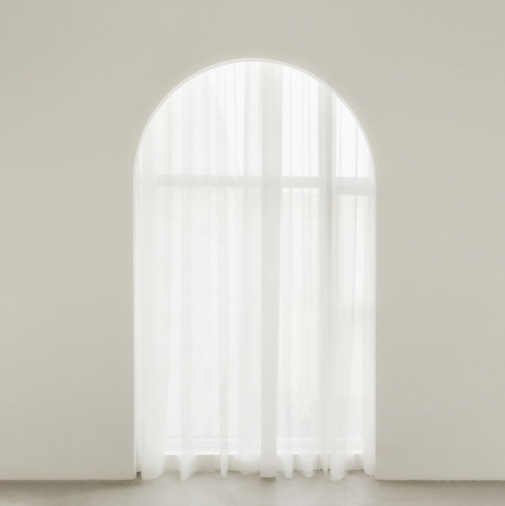 Kate 白いカーテンの窓の布の写真撮影の背景