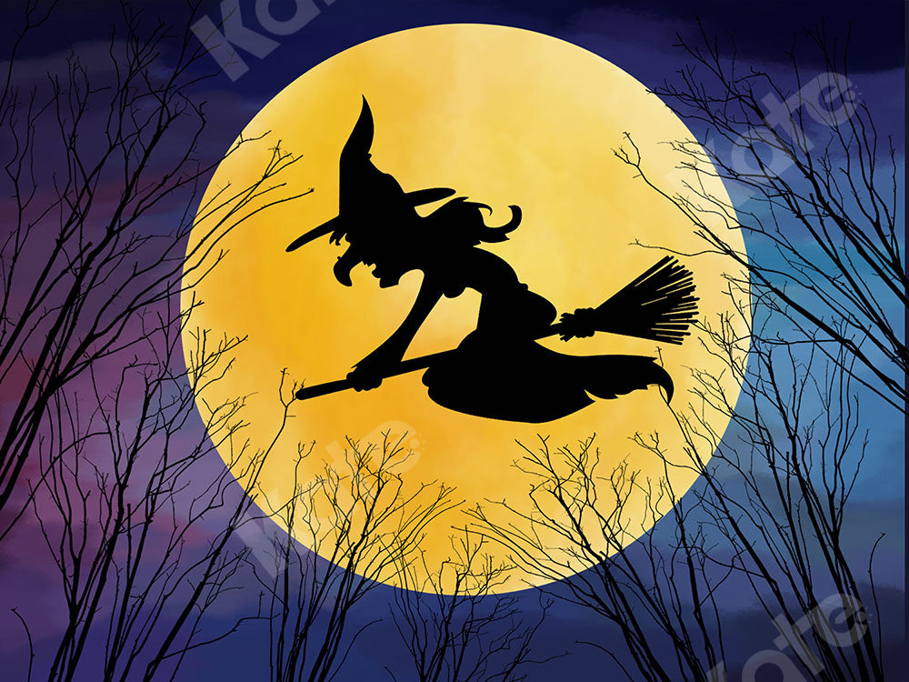 Kate ハロウィーンの夜の月の写真の背景 によって設計された Chain