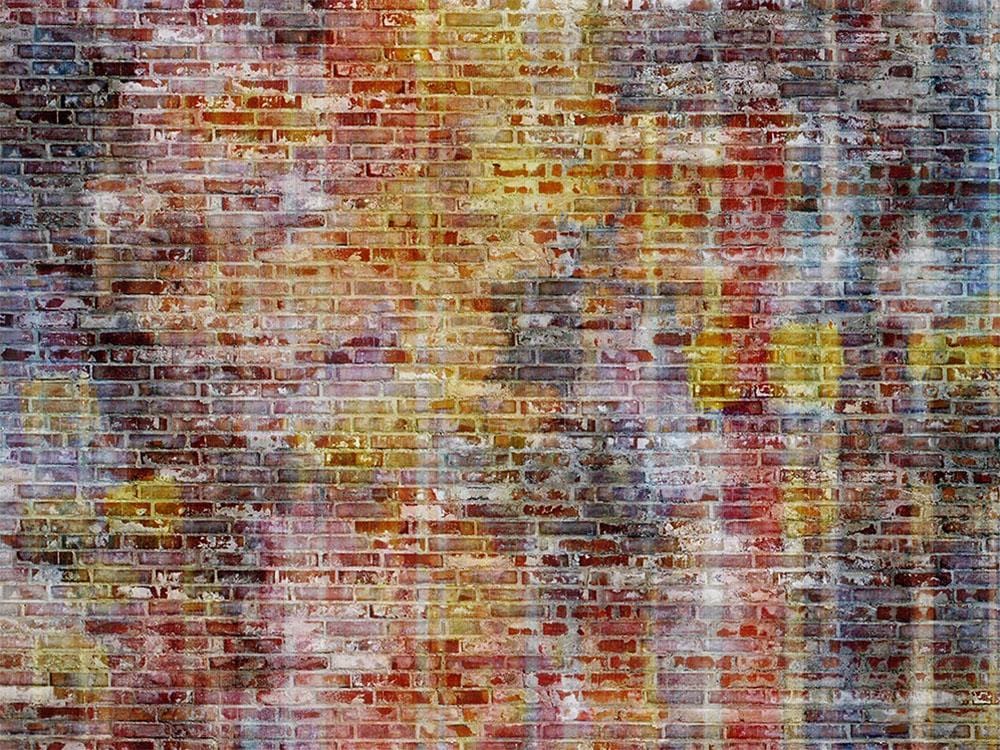 Kateレンガの壁は古いカラフルな背景を行いますKate Imageデザイン