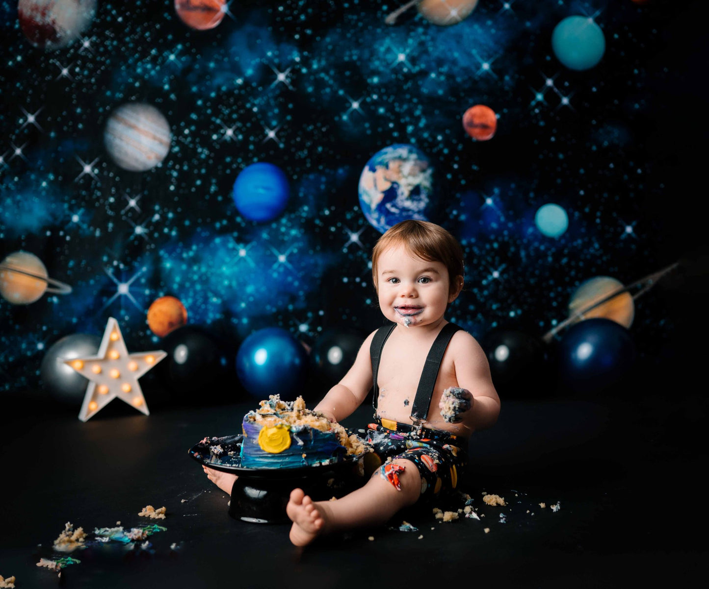 Kate宇宙空間の背景小惑星の星GQデザイン