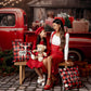 Kate クリスマス 車 赤 ギフト 冬 写真撮影