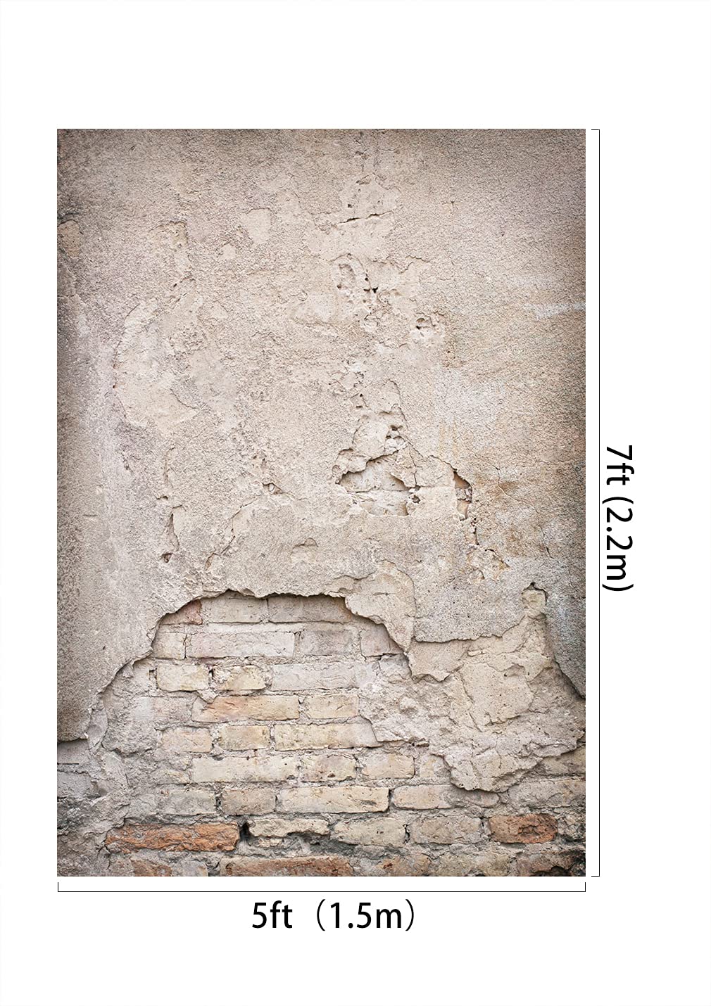 RTS-Kate 写真撮影の背景写真撮影のためのレトロなレンガの壁の背景
