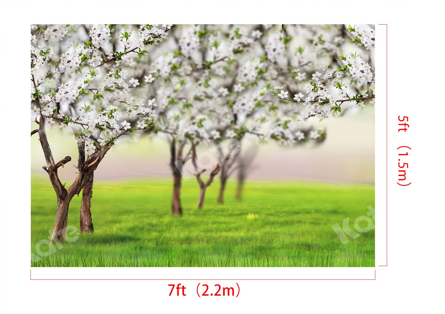 RTS-Kate春の背景写真の背景のための桜の背景