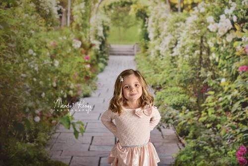 Katebackdrop拢潞Kate Spring Secret Garden Path Backdrop Designed By Mandy Ringe Photography