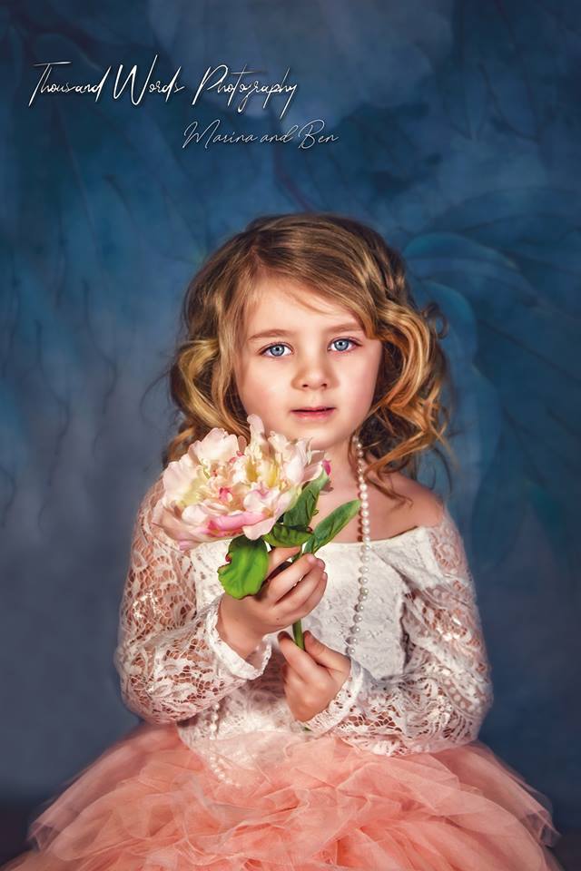Kate 子供のための花の背景写真
