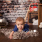 Katebackdrop£ºKate Retro Brick Wall Baseball Theme Backdrop for sports Photography Designed by Leann West