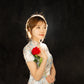 Kate ソリッドホワイト/ブラックソリッド折りたたみバックドロップ写真5X6.5ft（1.5x2m）
