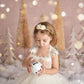 Kate 夢のようなクリスマスツリーキラキラ雪背景 によって設計されたMandy Ringe Photography