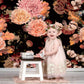 Kateヴィンテージファインアート花の背景JS写真撮影