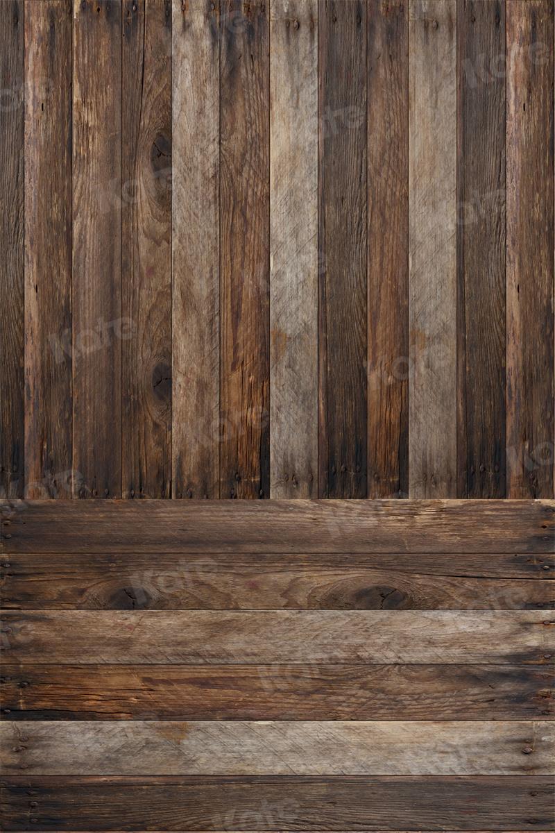 kate暗い板の木の縞模様の背景Chain設計
