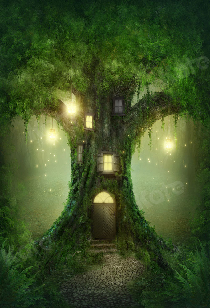 Kate魅惑の森の背景ドリームツリーハウスChain設計