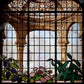 Kate華やかな花の窓の背景のインテリアChain Photography