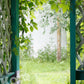Kate春の緑の植物の背景Emetselch設計