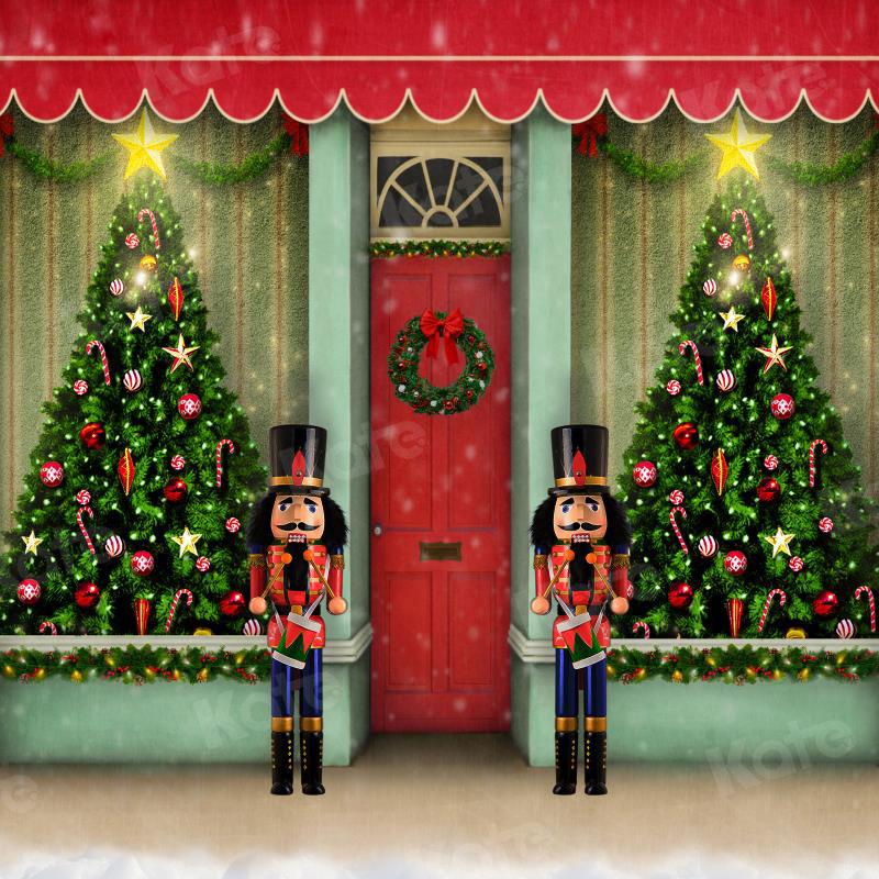 kateクリスマスくるみ割り人形店背景撮影