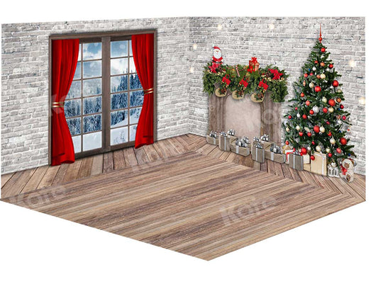 Kateクリスマスツリーウィンタールームセット（8ftx8ft＆10ftx8ft＆8ftx10ft）