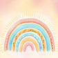 Kateイースターの背景虹の誕生日GQ設計