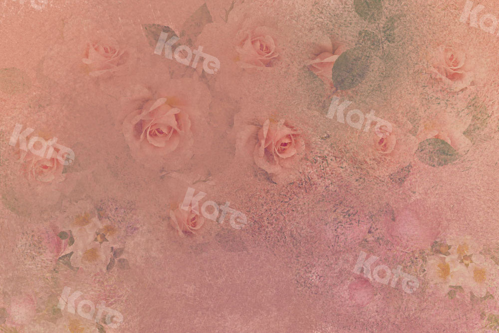 kate手描きの花の背景ヴィンテージテクスチャGQ設計