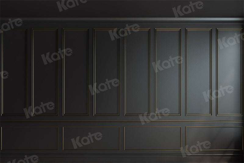 kate写真撮影のための黒いレトロな壁の背景