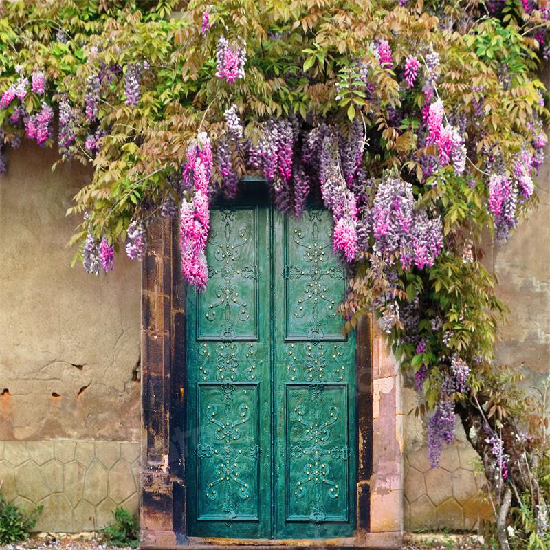 Kate春の屋外の花の背景