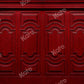 Kat赤いレトロな壁の背景Chain Photography