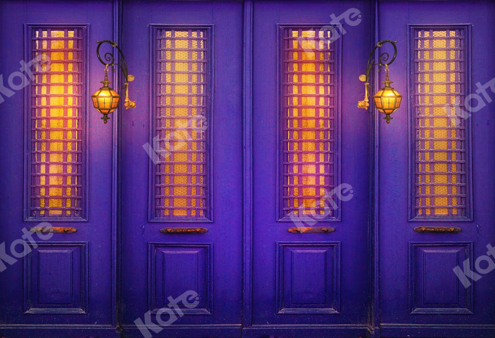 Kate紫の門の常夜灯の背景Chain Photography