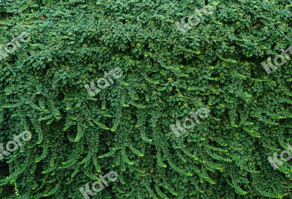 Kate夏の植物の壁の背景緑の葉Chainデザイン