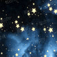 Kate写真撮影の青い夜空の星広大子の背景