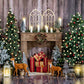 Kateクリスマスツリー木の質感エルクの背景Emetselchデザイン