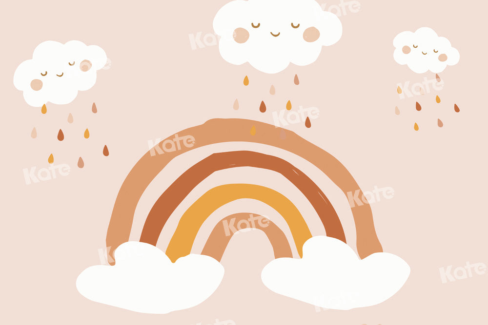 Kate雨上がりの虹ボヘミアケーキスマッシュ背景Chainデザイン