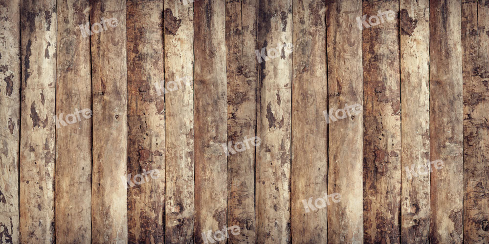 Kate茶色の古い木目調の背景Kate Imageデザイン