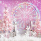 Kateクリスマスの背景ファンタジーフェリスホイールGQデザイン