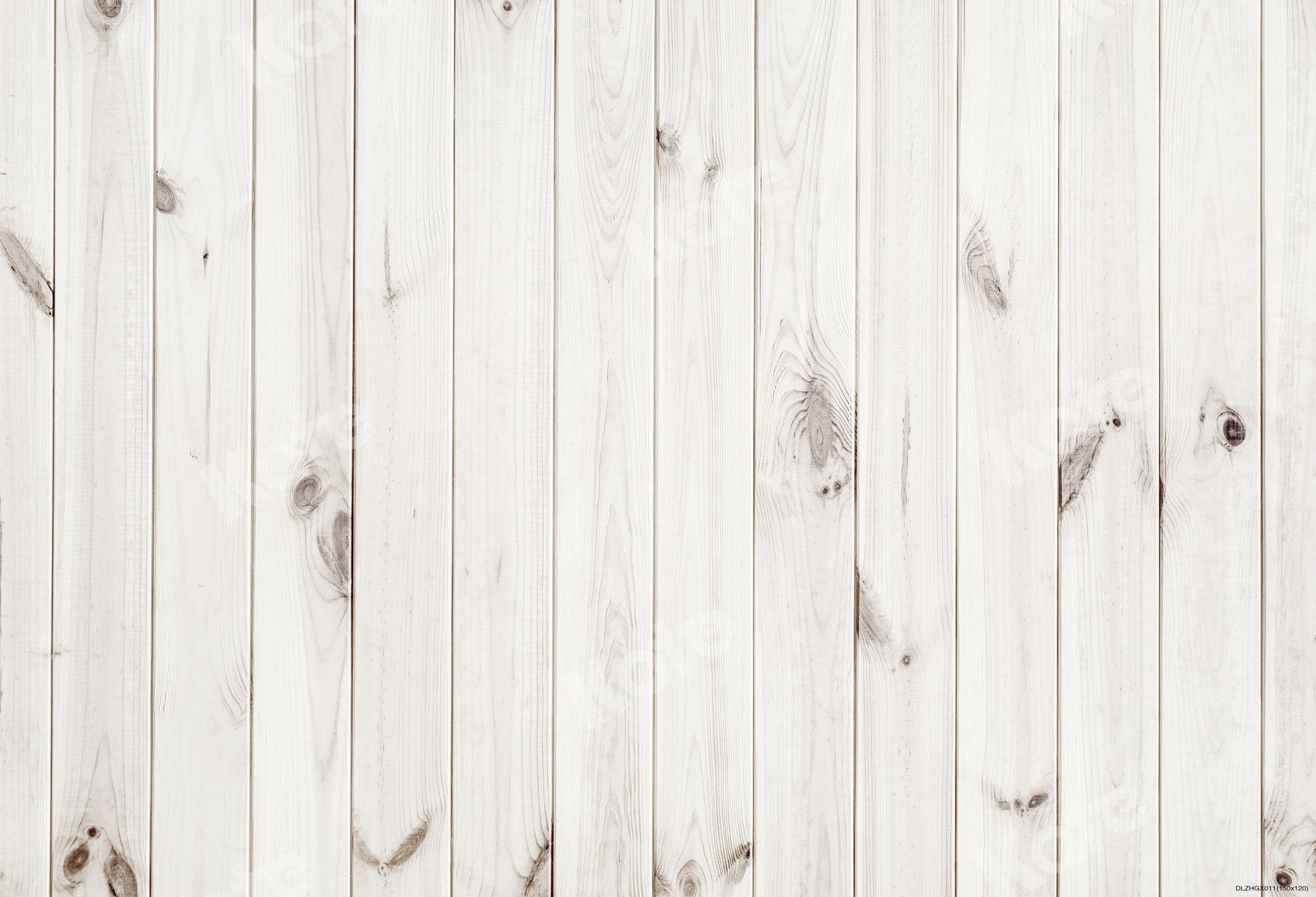 Kate ホワイトレトロ木製壁ゴム床マット