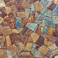 Kate 茶色の石のゴム製フローリングマット