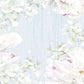 Kate水彩の白い花の新鮮な背景JS Photography