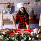 Kate 現代のクリスマスキッチンの写真の背景
