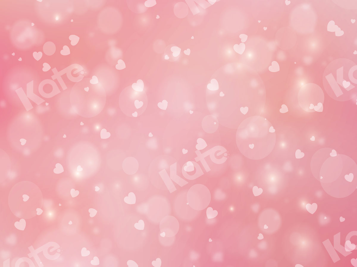 Kate ピンクのバレンタインデーの写真の背景