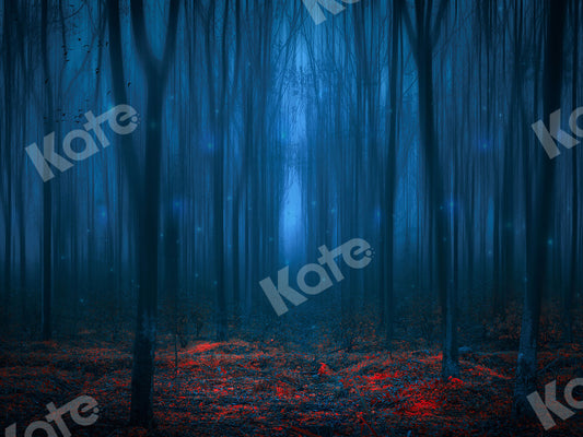 Kate 写真のためのハロウィーンの森の背景