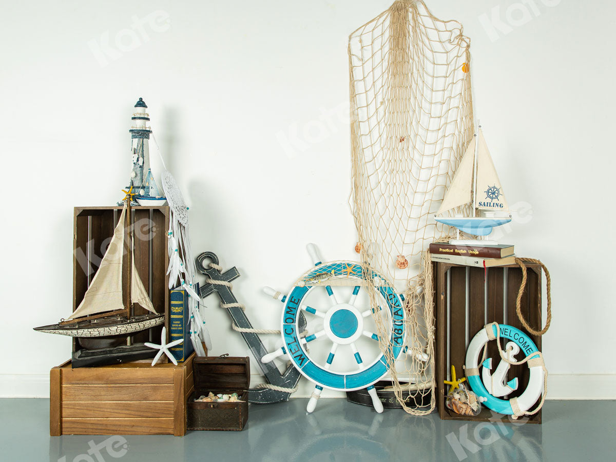 Kate 夏の航海子供背景によって設計されたコレクションJia Chan