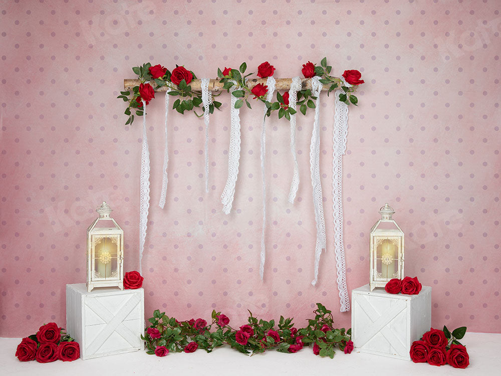 Kate バレンタインデーのバラの背景設計された Emetselch