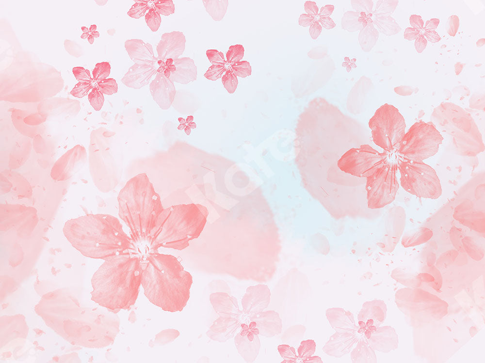 Kate ピンクの花マタニティ花の背景